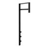 KLEIDERSTÄNDER Trento Metall Schwarz - Schwarz, Metall (30/82/3cm) - tinkaro