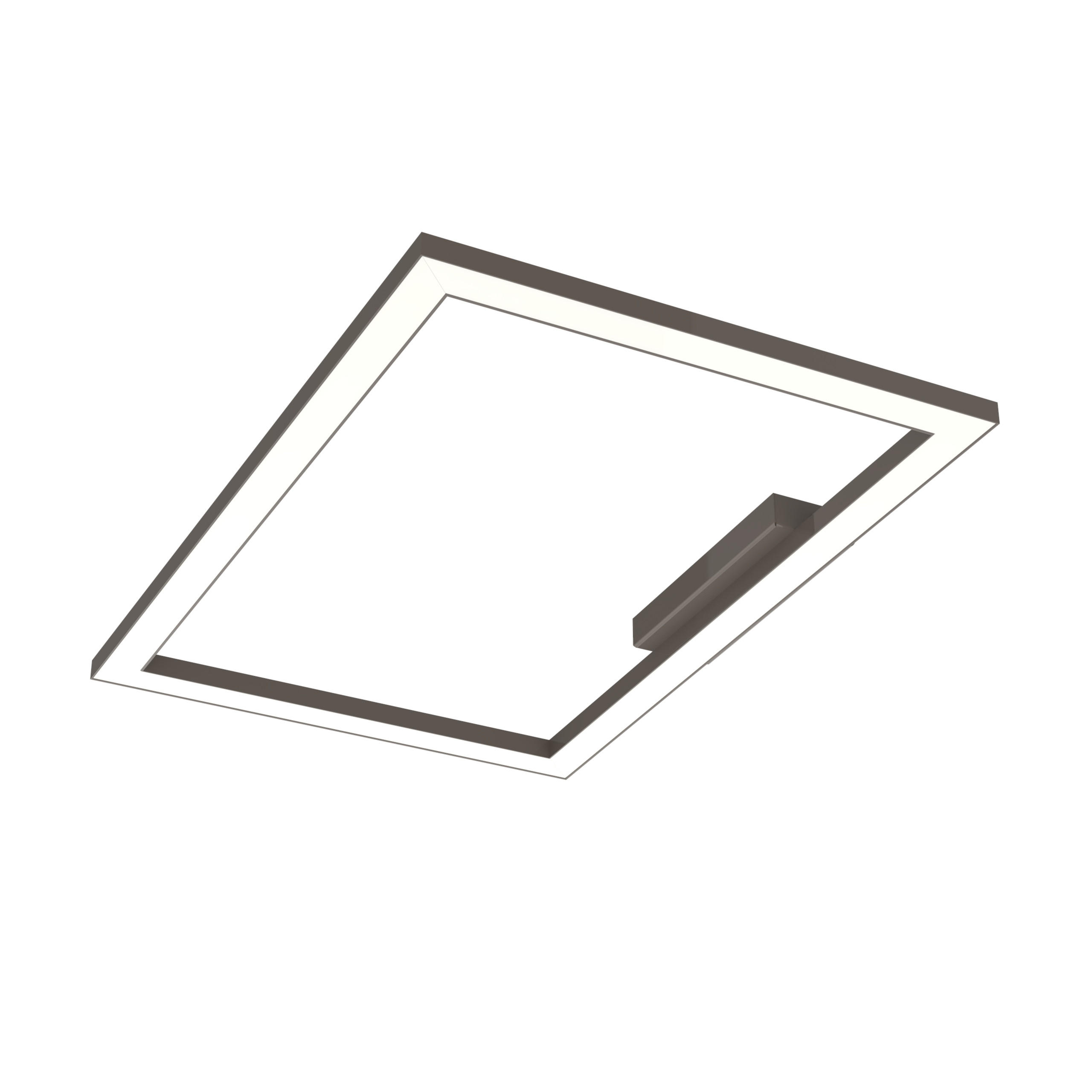 Lumicom Led-Deckenleuchte Graubraun 60x100x40 cm