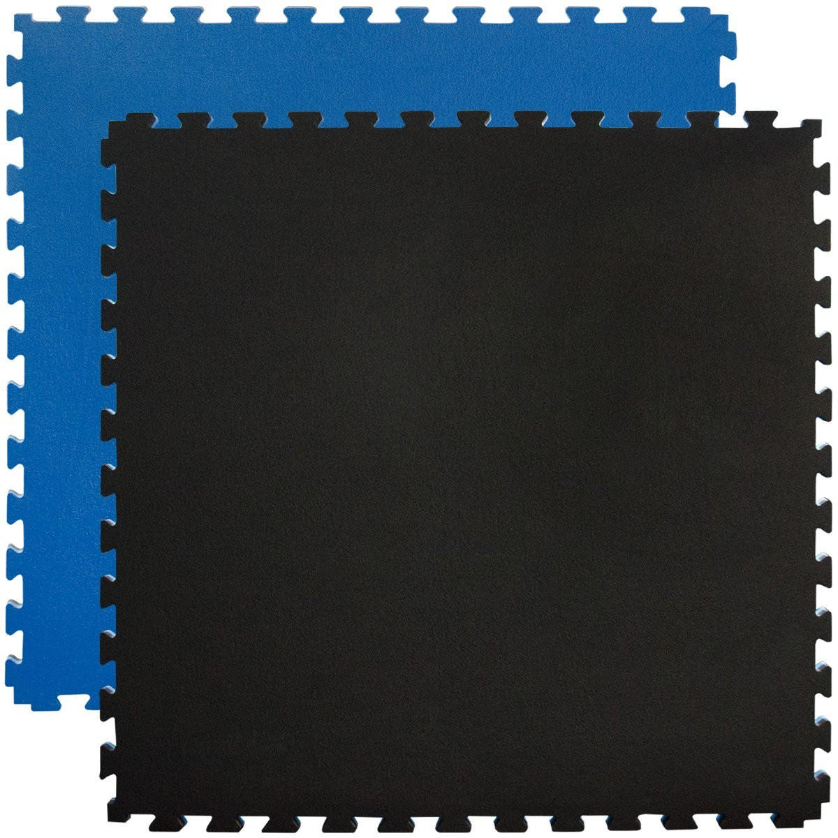 PUZZLEMATTE 90x90x4 cm, Blau - Blau, Kunststoff (90/90cm) - eyepower