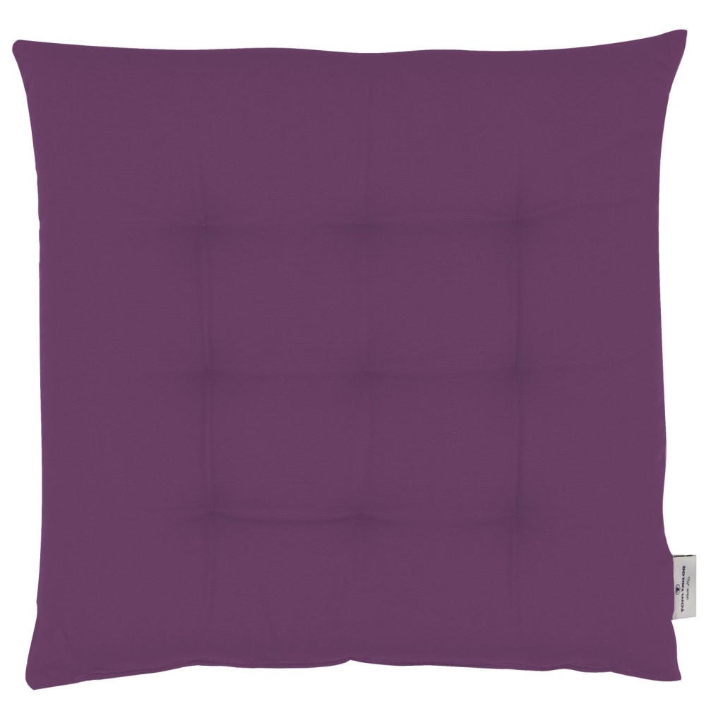ZIERKISSENHÜLLE Dove brombeer 40x40cm - Brombeere, Textil (40/40cm) - Tom Tailor