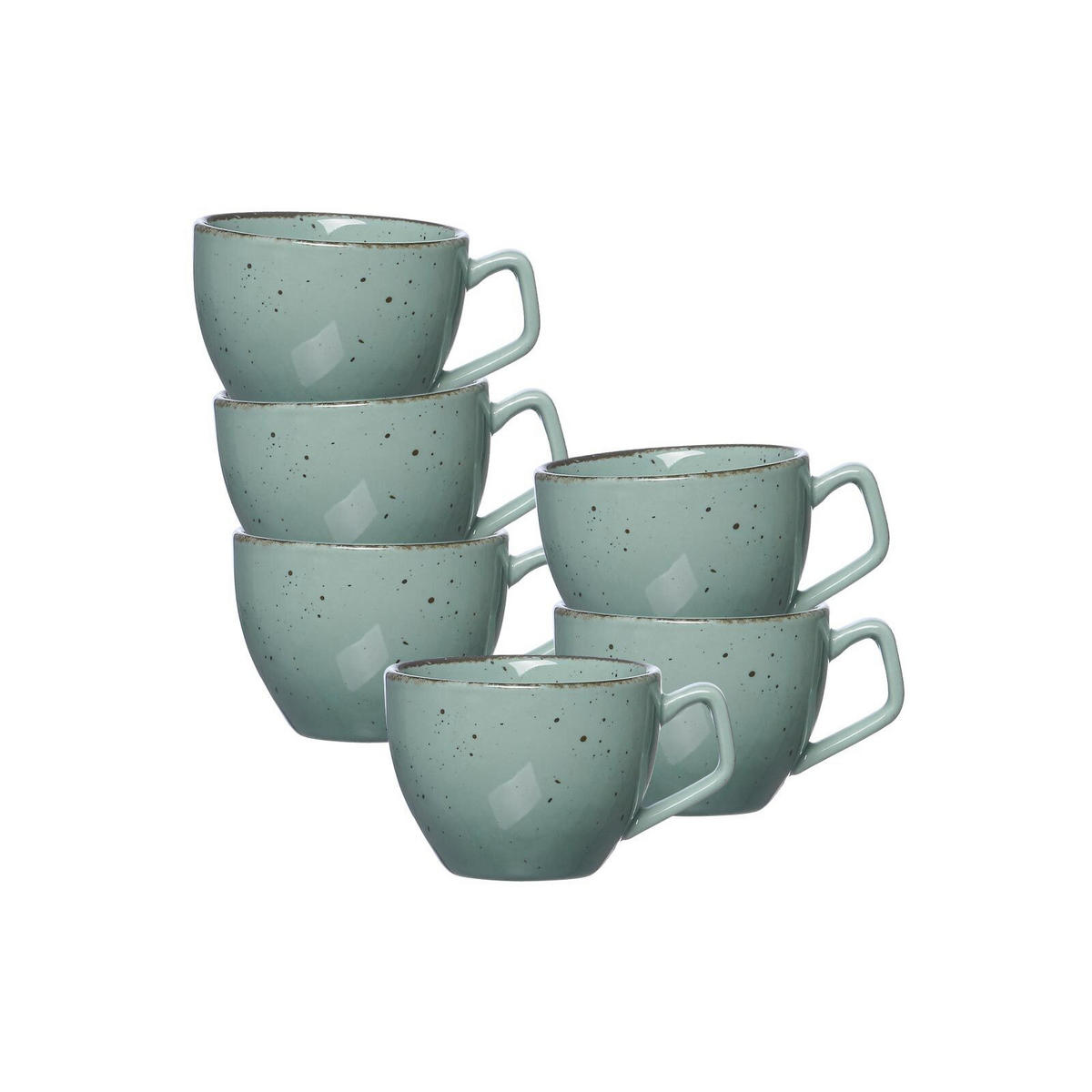 ESPRESSOTASSEN Casa Blau 80 ml 6er Set - Blau, Keramik (0.08L) - Ritzenhoff Breker