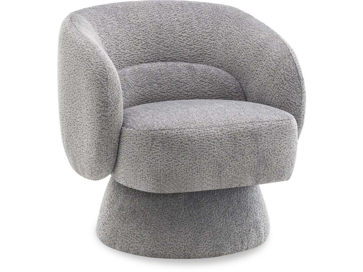 SESSEL franklin Grau - Grau, Textil (75/75/74cm) - Habitat Garten