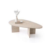 COUCHTISCH flap beige - Beige, Holz (139/79/42cm) - Habitat Garten