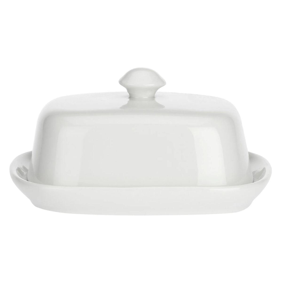 La Porcellana Bianca Butterdose Mehrfarbig, Mehrfarbig, Mehrfarbig 12x7x9.5 cm