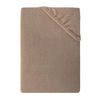 TEDDY-PLÜSCH-SPANNBETTLAKEN 90x200 cm Warmes Winter Bettlaken Braun - Braun, Textil (90/200cm) - Carpe Sonno