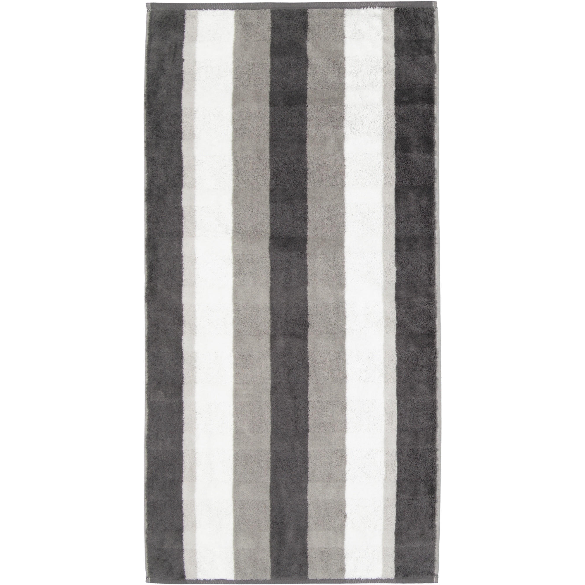 GÄSTETUCH NOBLESSE STRIPE 1087 ANTHRAZIT - 77 - Grau, Textil (30/50cm) - Cawoe