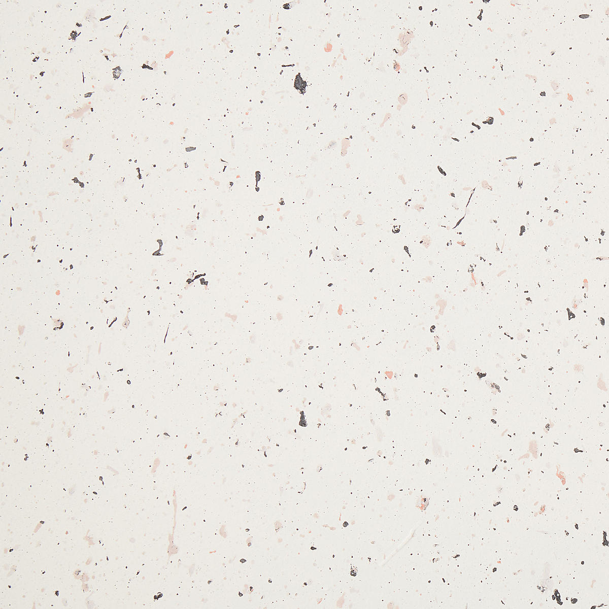 GARTEN BEISTELLTISCH Beton Terrazzo Optik cremeweiß 39 cm Biviere - Weiß, Stein (39/39/46cm) - Beliani