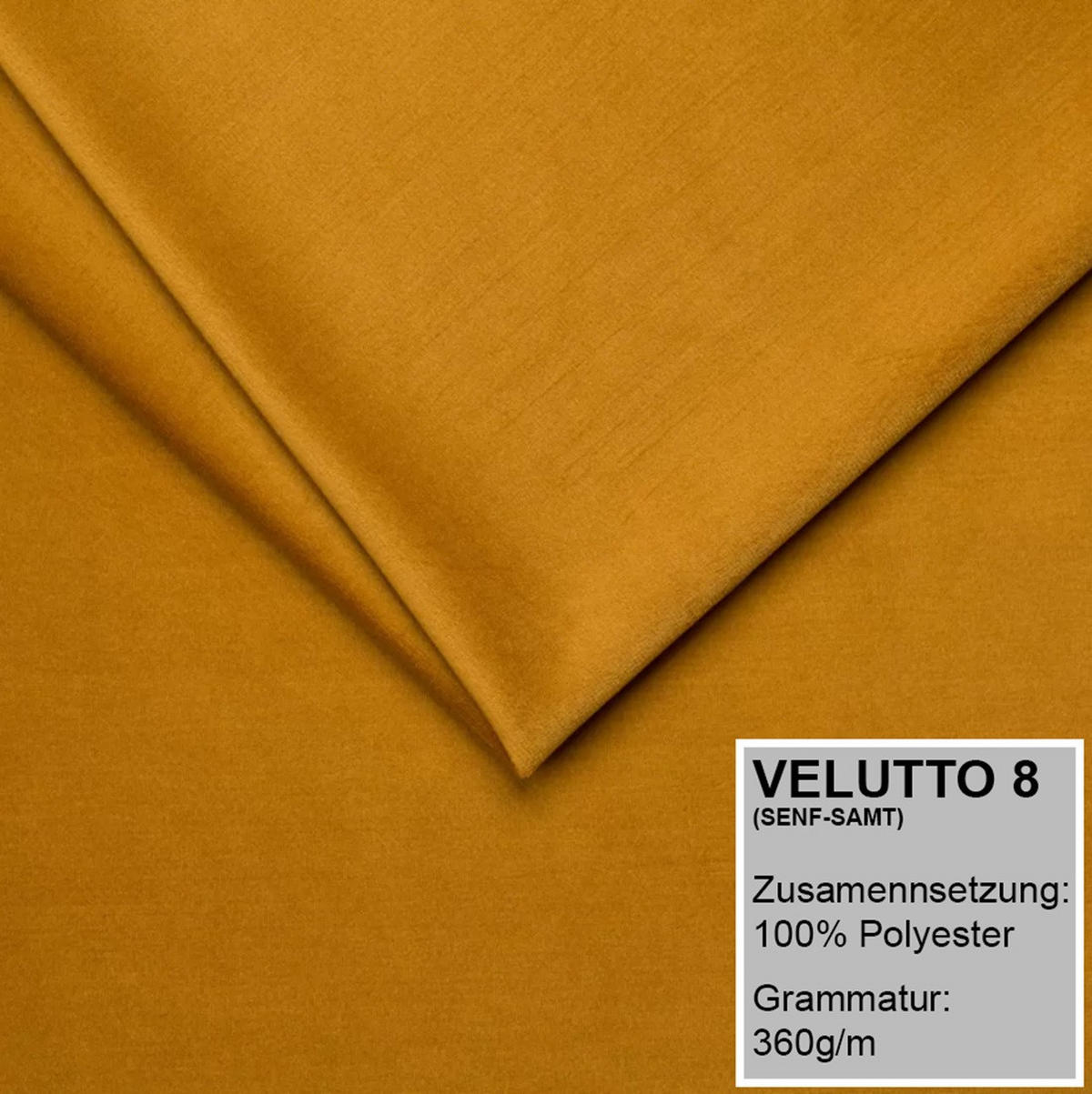 POLSTERBETT MONKO 140x200 Gelb - Gelb, Textil (140/200cm) - A&J MöbelLand