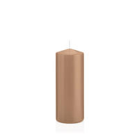 STUMPENKERZEN Caramel Ø 58 x 150 mm, 16 Stück - Beige, Paraffin (6/15cm) - Wiedemann Kerzen