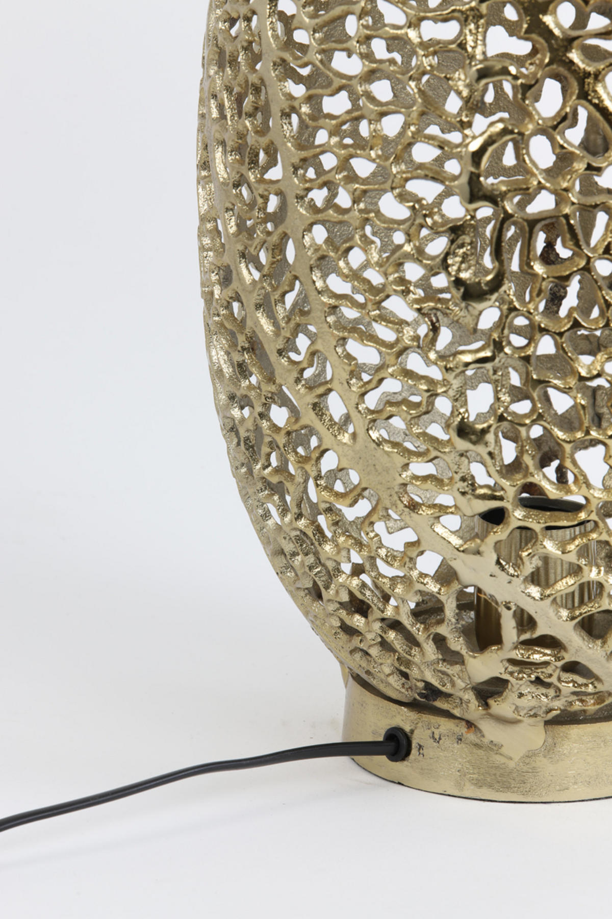 LAMPENFUSS Sinula Gold Ø26/44 cm - Goldfarben, Metall (26/26/44cm) - Light & Living