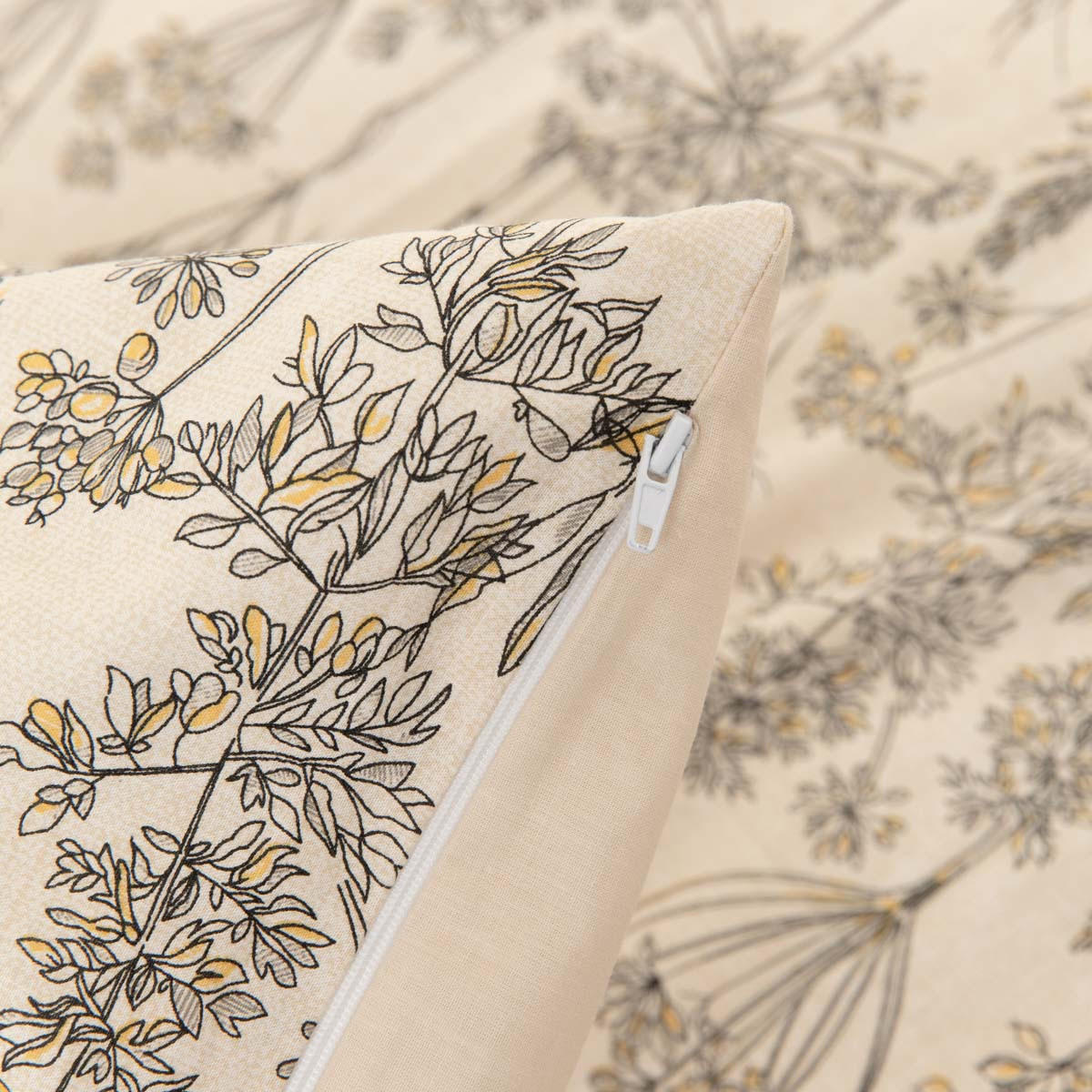 BETTWÄSCHE Possa beige 160/200 cm - Beige, Textil (160/200cm) - Homla