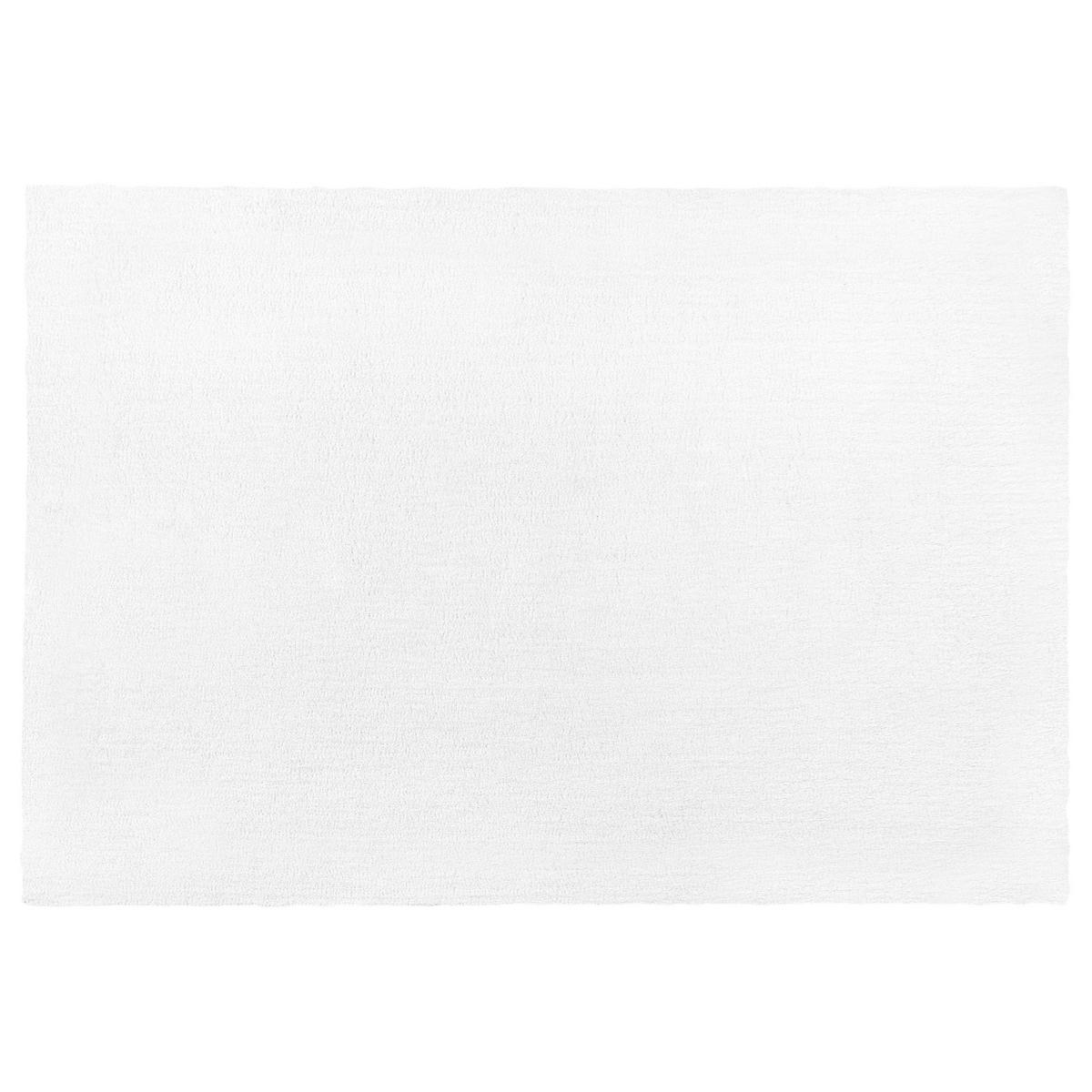 SHAGGY-TEPPICH Demre 200/140 cm - Weiß, Kunststoff (140/200cm) - Beliani