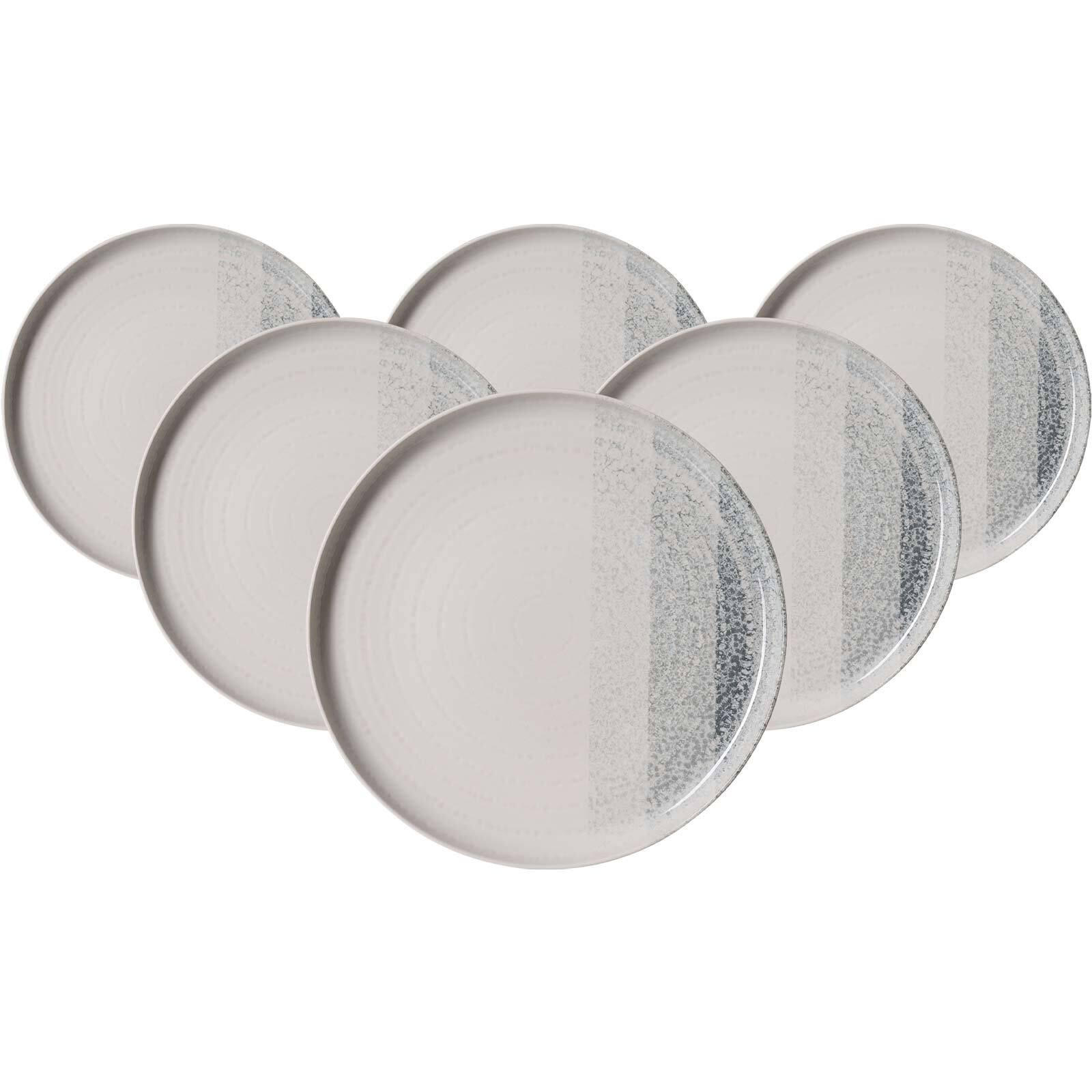 SPEISETELLER Trio Grau ø 25 cm 6er Set - Grau, Keramik (25cm) - Ritzenhoff Breker