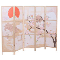 PARAVENT Pink - Pink, Holz (227/170/2cm) - Jamb