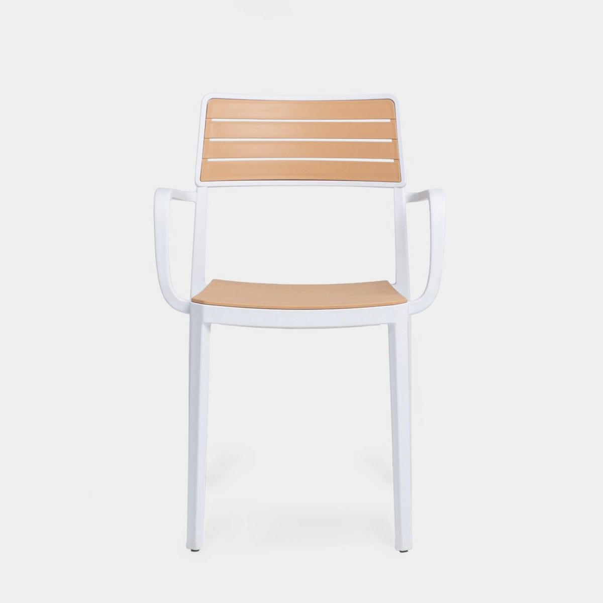 STUHL FÜR DRAUSSEN Hilda Zweifarbig 54 cm x 80 cm - Multicolor, Kunststoff (54/80/54cm)