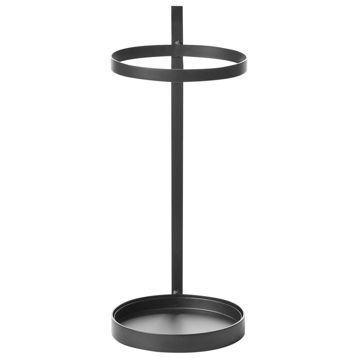 SUPORT PENTRU UMBRELĂ metal negru Lobamba - negru, metal (21/50/21cm) - Beliani
