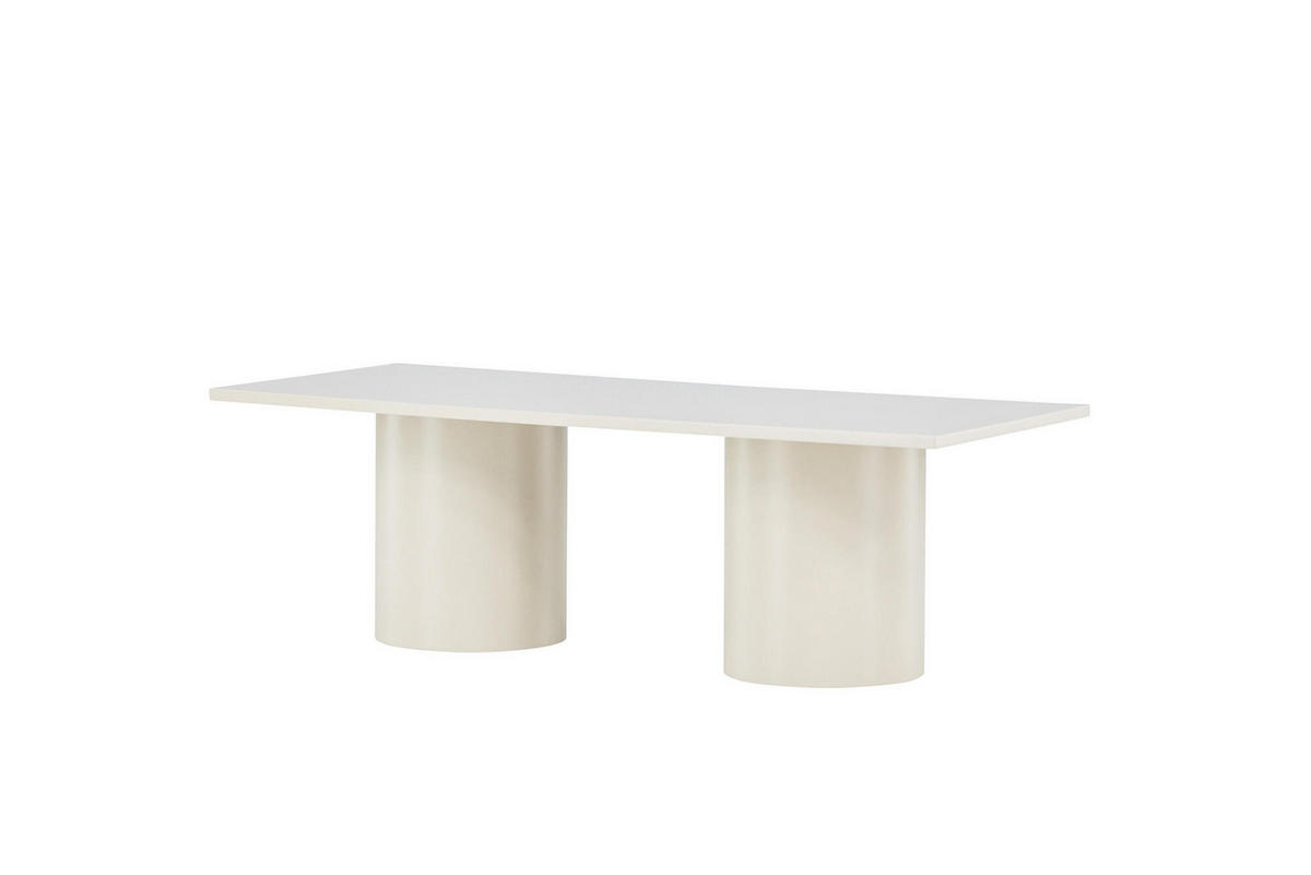 COUCHTISCH SANDVIKA Beige 50x120x38 cm - Beige, Holzwerkstoff (120/50/38cm) - FURNLUX