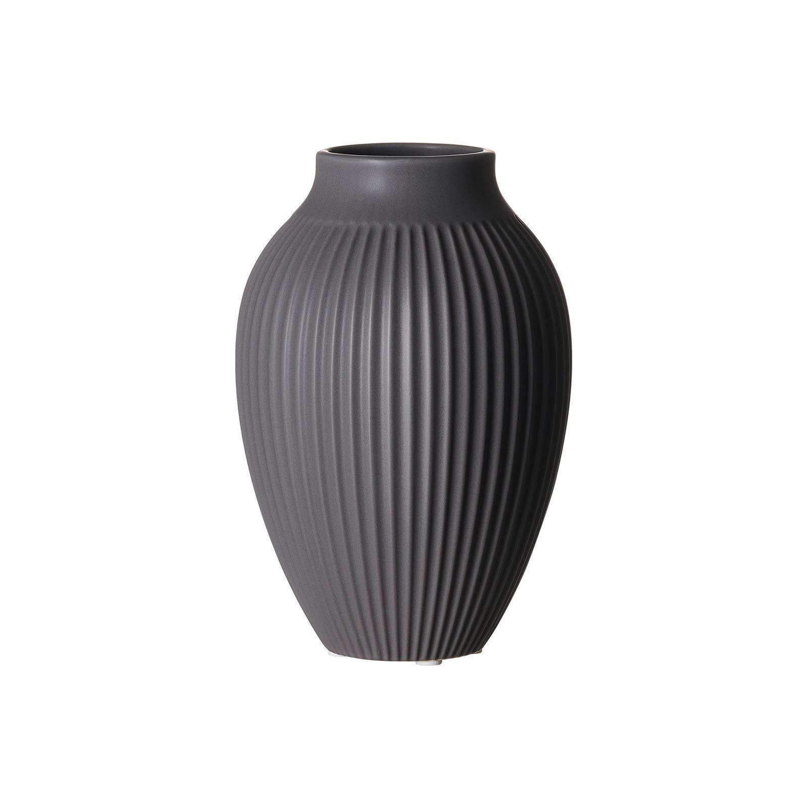 VASE Alsta Grau 19 cm - Grau, Keramik (19cm) - Ritzenhoff Breker
