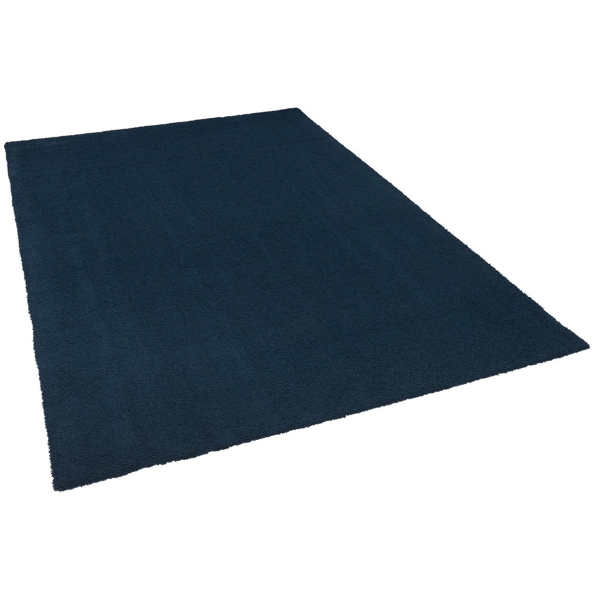 LUXUS HOCHFLOR SHAGGY TEPPICH VELVET - Dunkelblau, Textil (100/200cm) - Snapstyle