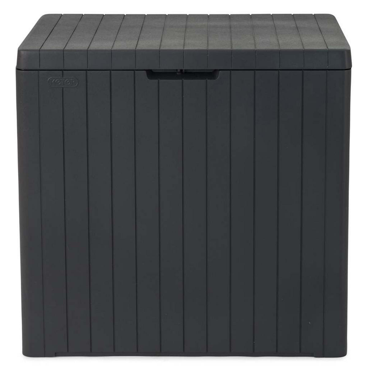 GARTENBOX, Multifunktional, 57,8/44/55 cm, aus Kunststoff PP, Anthrazit - Anthrazit, Kunststoff (44/55/57.8cm) - Keter