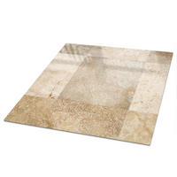 TISCHPLATTE 50x50 cm – Beige Mosaik - Creme, Glas (50/50/0.4cm) - Wallfluent