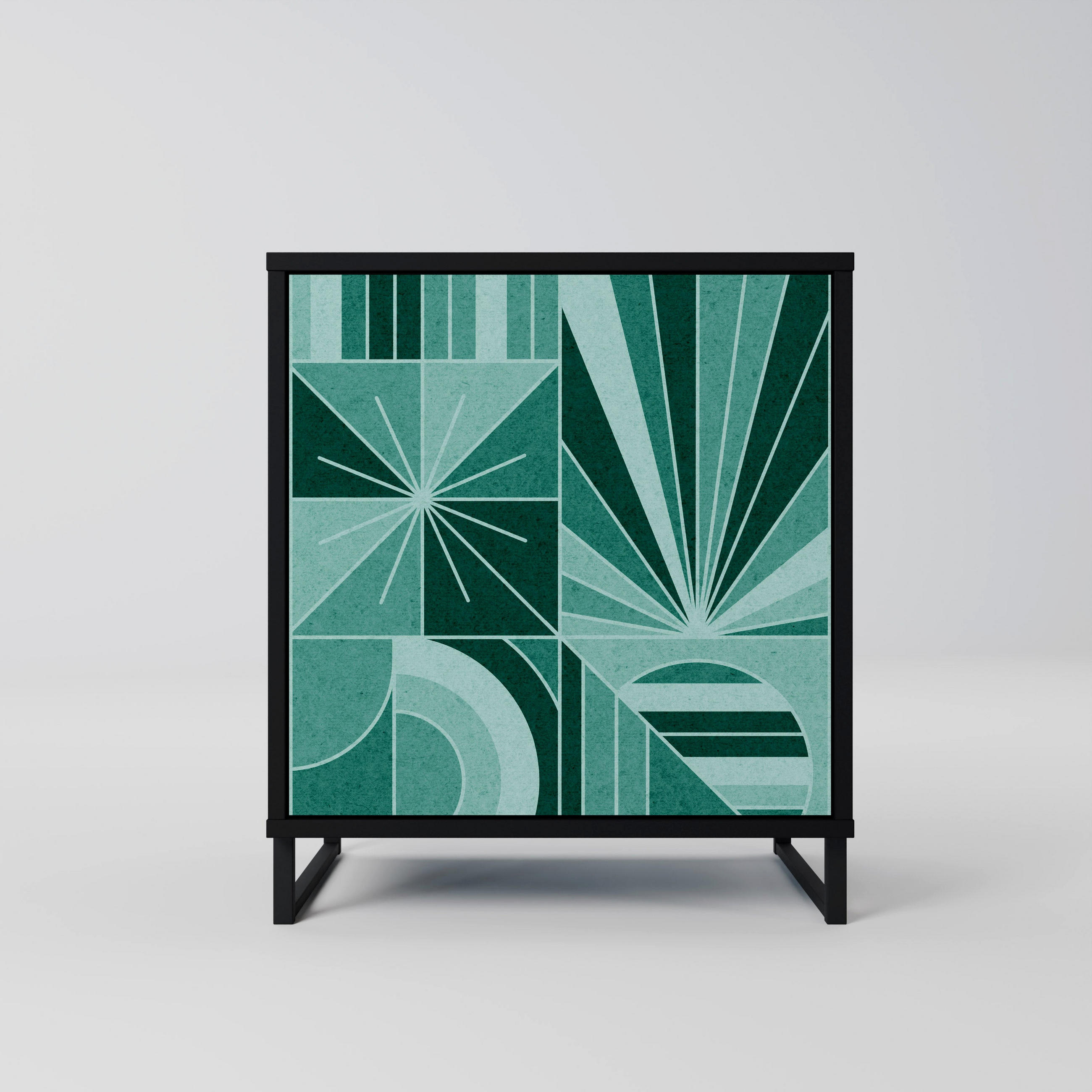 SpaceRebels Sideboard Schwarz 57.5x67.5x42 cm