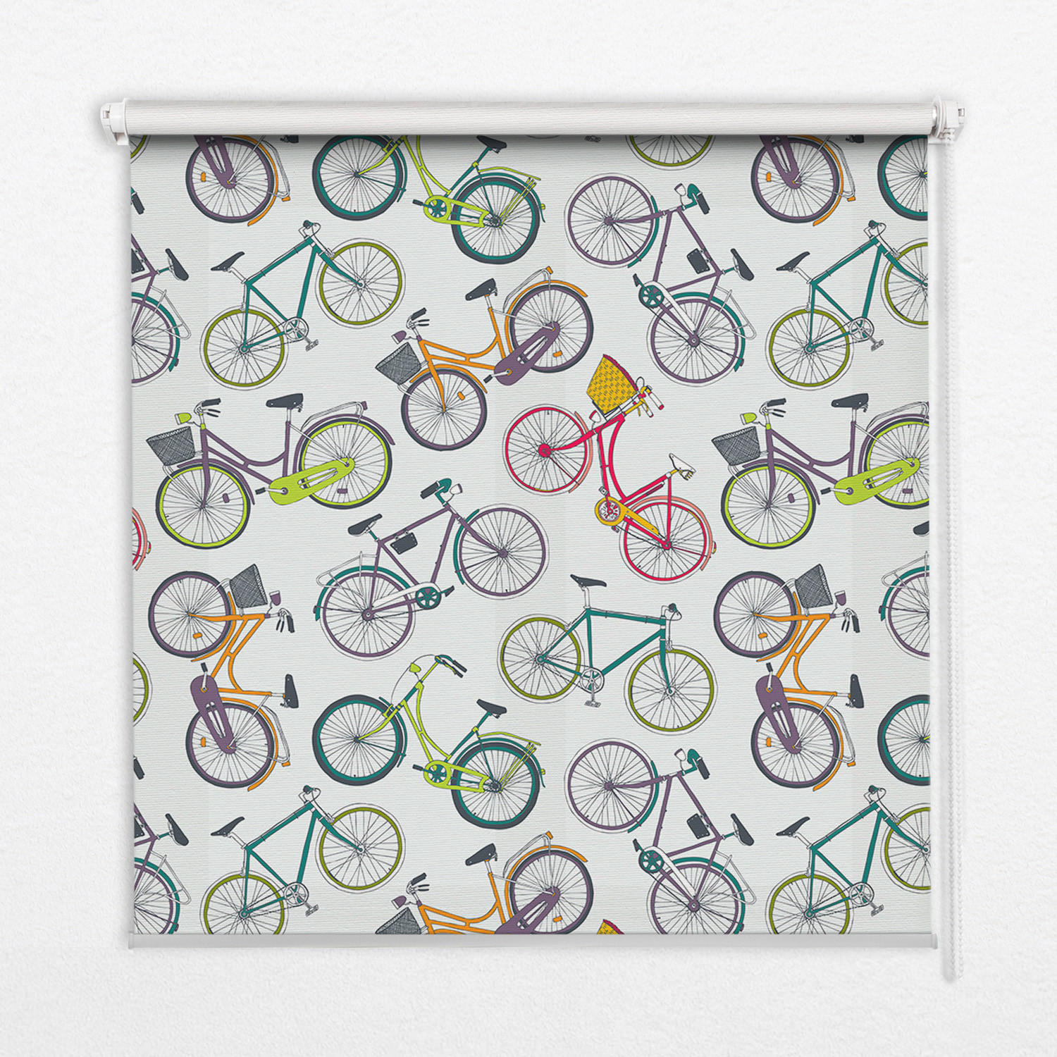 TULUP VNITŘNÍ roleta - okenní roleta - roleta - 150x140 cm - Jízdní kola