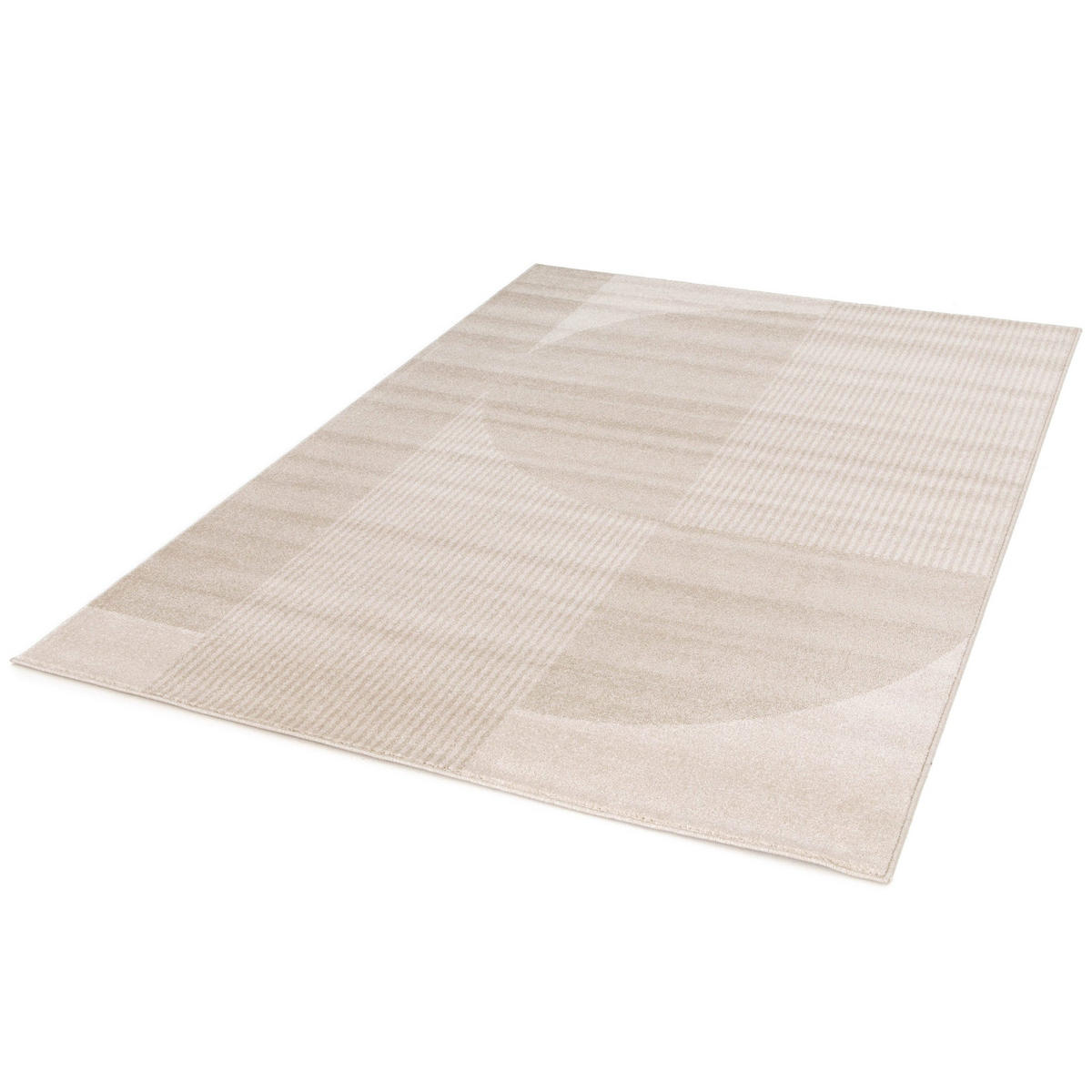TEPPICH, Superweicher, grafischer beige - Beige, Textil (200/290cm) - AFK Living