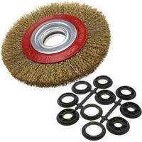 SCHLEIFSCHEIBE – 150 mm Durchmesser. - Multicolor, Metall (15/15/5cm) - DCA