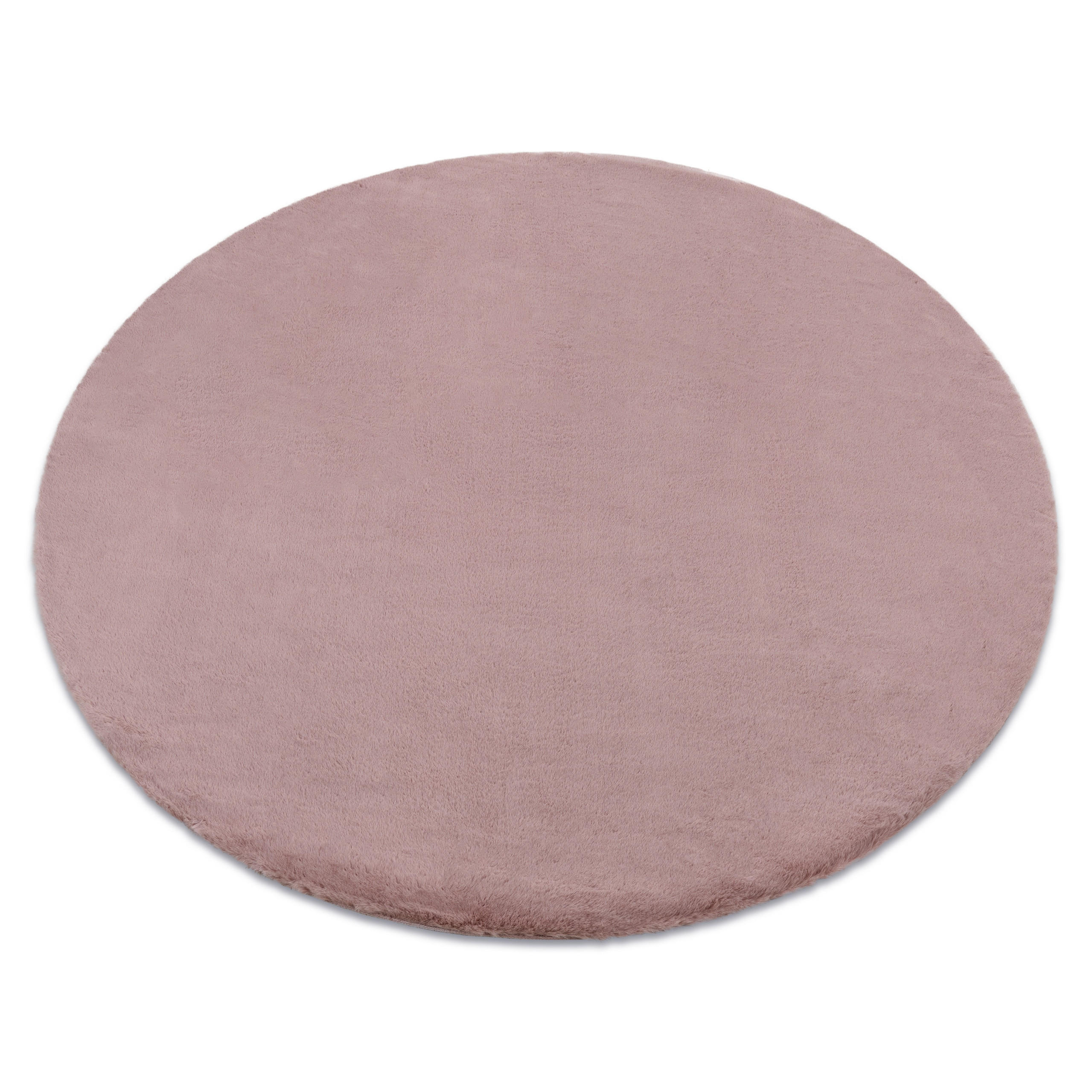 TEPPICH Bunny 100 cm - Pink, Textil (100/100cm) - rugsX