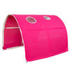TUNNELSET für Hochbett 90cm Pink - Pink, Textil (90/70/100cm) - Homestyle4u