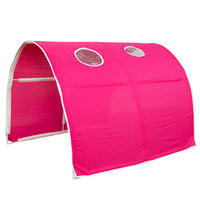TUNNELSET für Hochbett 90cm Pink - Pink, Textil (90/70/100cm) - Homestyle4u