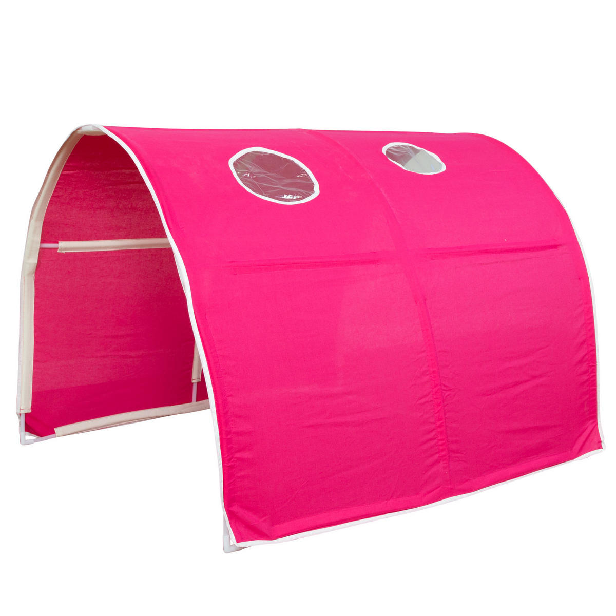 TUNNELSET für Hochbett 90cm Pink - Pink, Textil (90/70/100cm) - Homestyle4u
