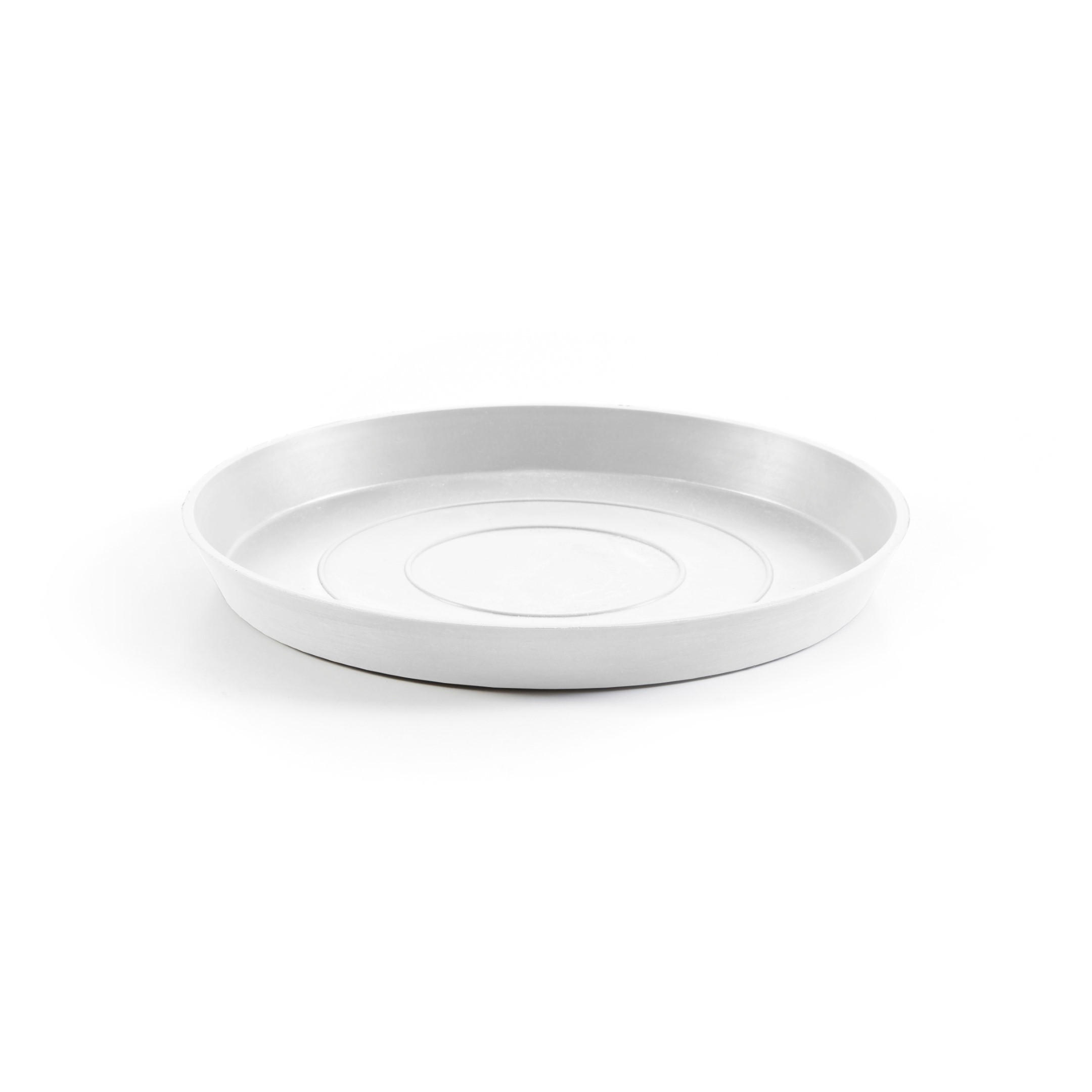 Ecopots Blumentopfuntersetzer Weiß 2.5 cm