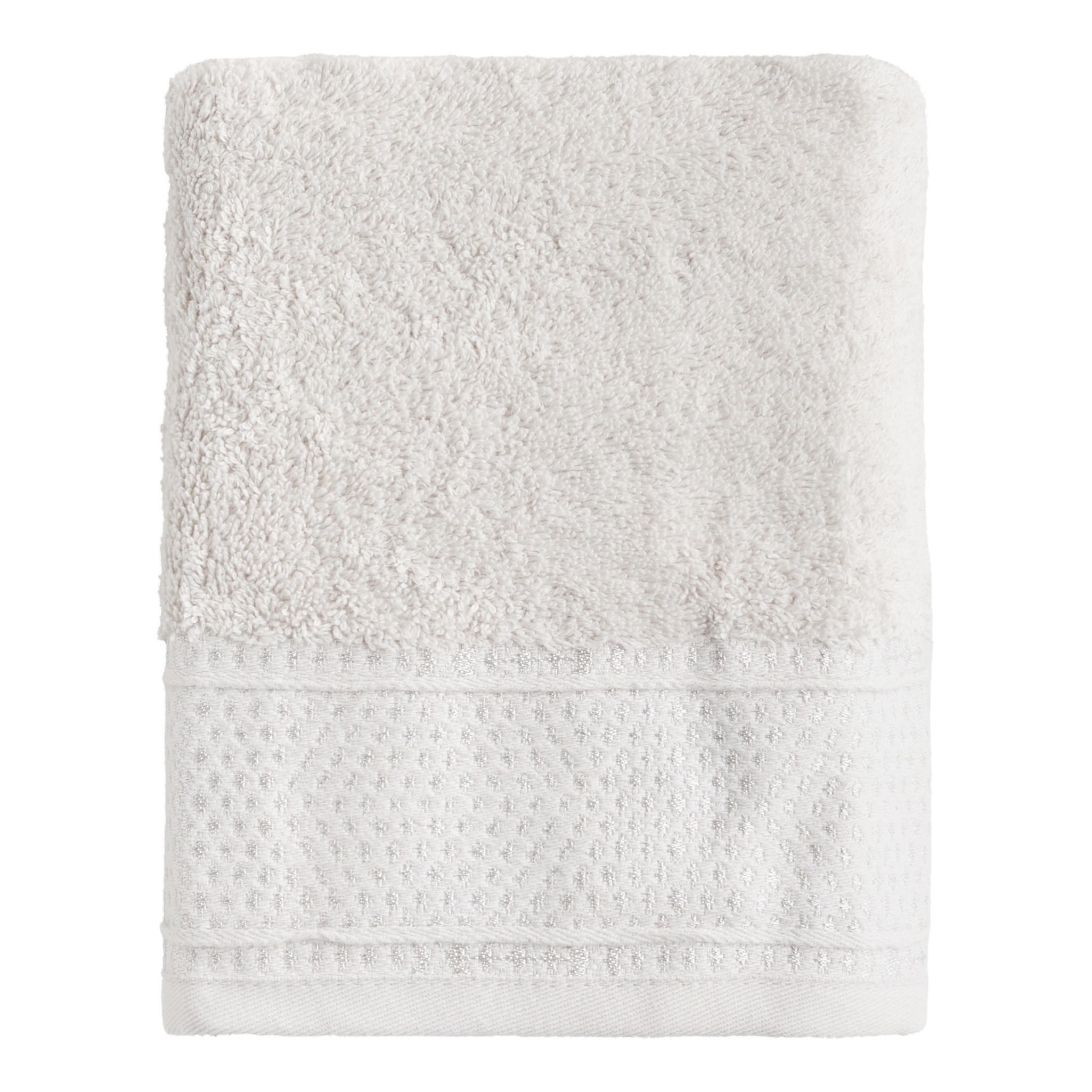 HANDTUCH AUS äGYPTISCHER BAUMWOLLE Destello - Grau, Textil (50/90cm) - home&you