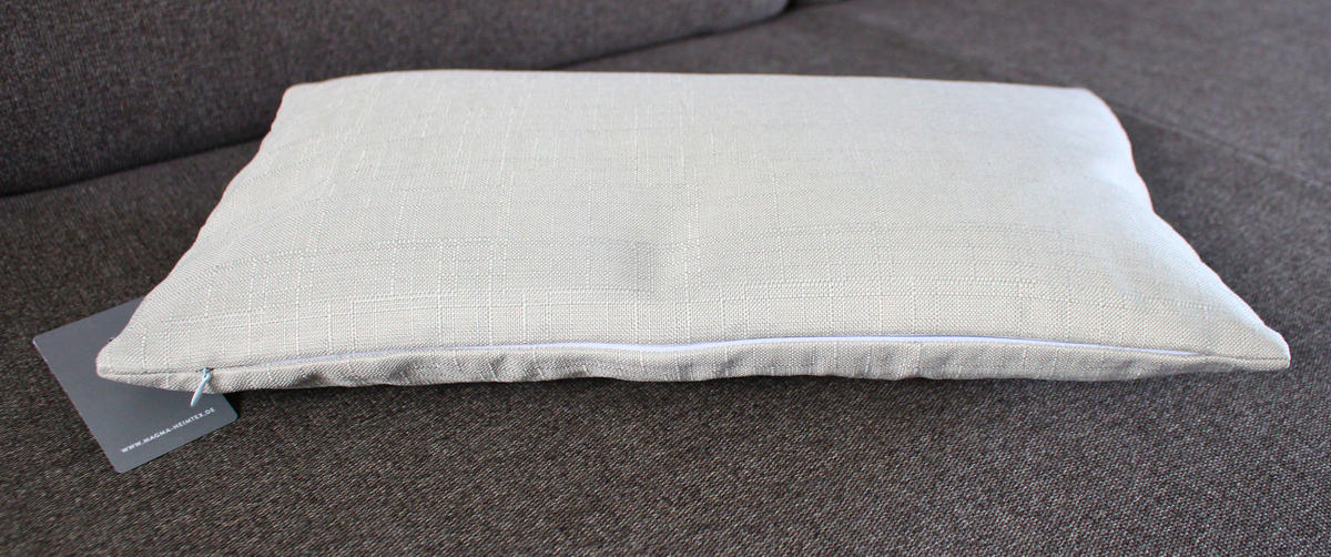 KISSENHÜLLE LOTTA - Pastellgrün, Textil (30/50cm) - Magma Heimtexx