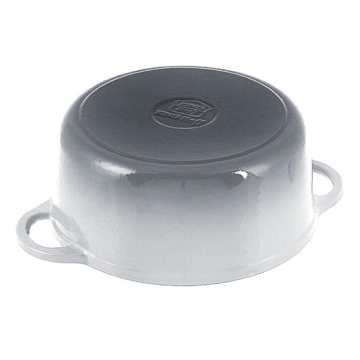 TOPF Grau 24/24/12 cm KH1521 - Grau, Metall (24cm) - Kinghoff 