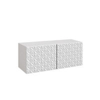 TV-SCHRANK Cali 100 cm, zweitürig, weiß - Weiß, Kunststoff (100/40/41cm) - Margaret Hadas24