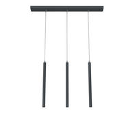LED-HÄNGELEUCHTE Stelo X3 H40 - Anthrazit, Metall (6/100/40cm) - Lumicom