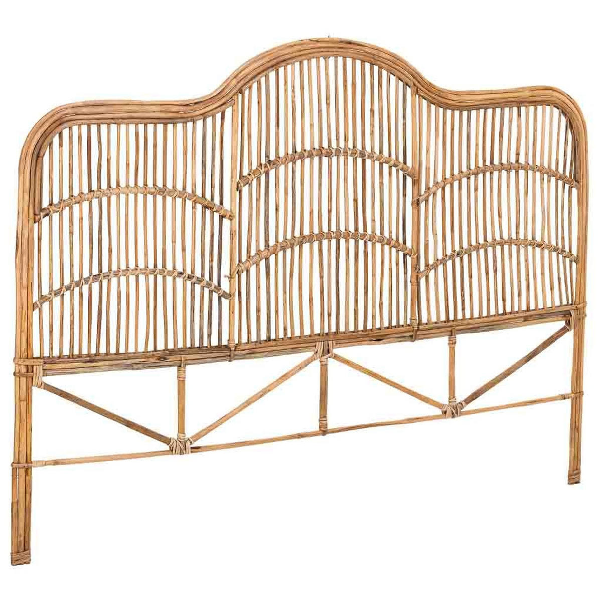 KOPFTEIL, 178x2x127cm - Braun, Naturmaterialien (178/127/2cm) - Wanderlust