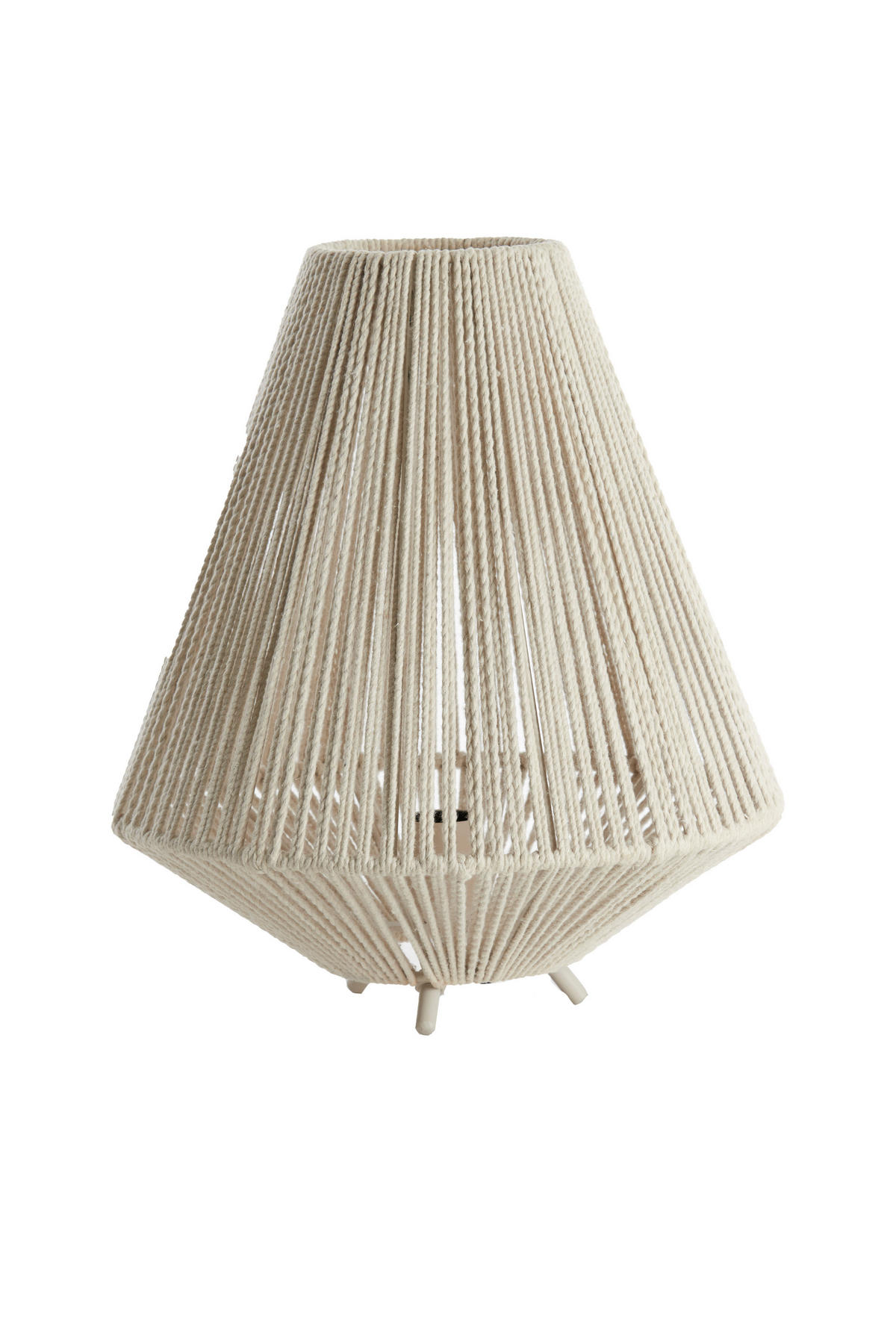 TISCHLAMPE Felida Weiß Ø35/40 cm - Weiß, Metall (35/35/40cm) - Light & Living