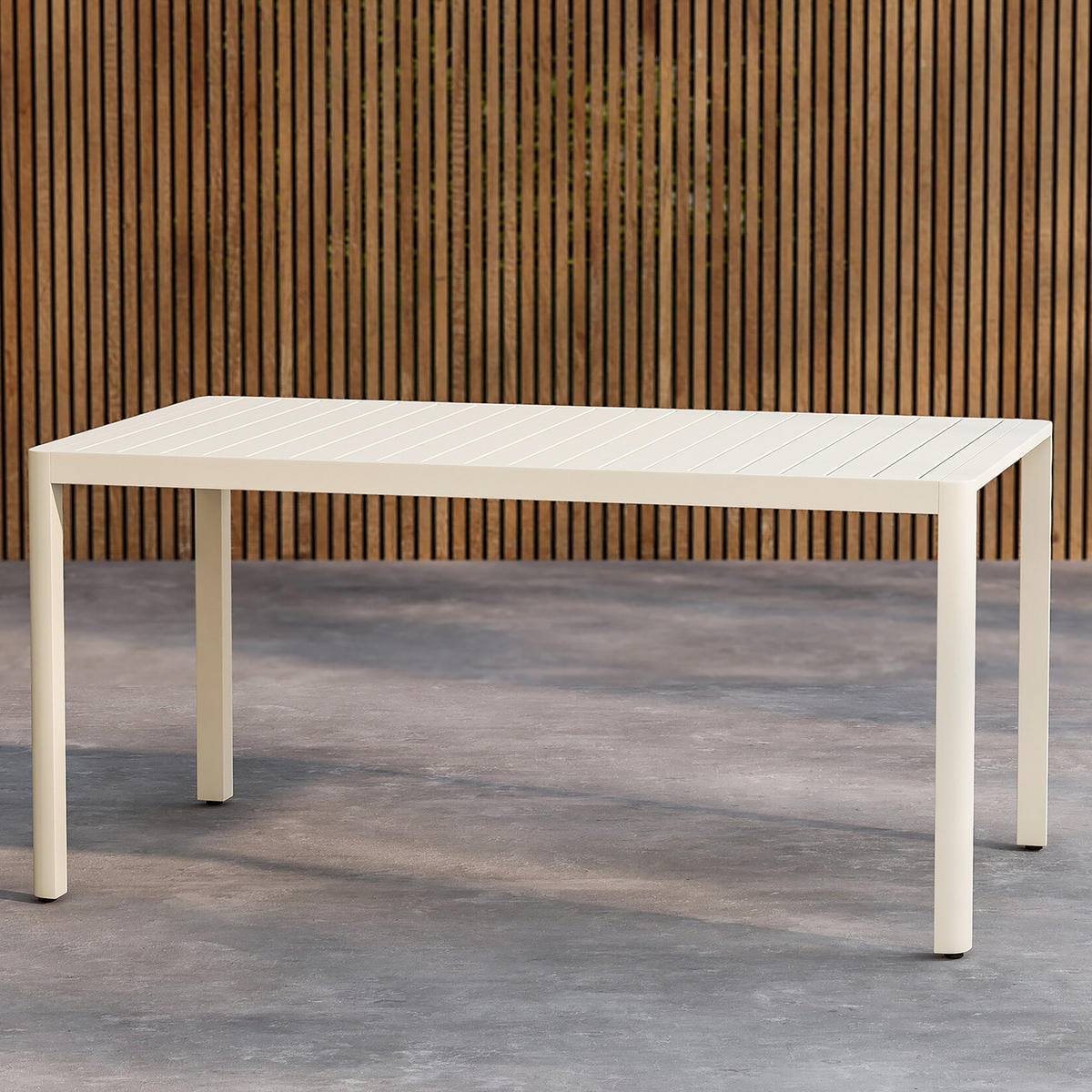 GARTENTISCH - Beige, Metall (150/85/72cm) - home24