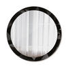 SPIEGEL Ø100 cm Rund mit Aufdruck - Schwarz, Glas (100/100/0.4cm) - TULUP