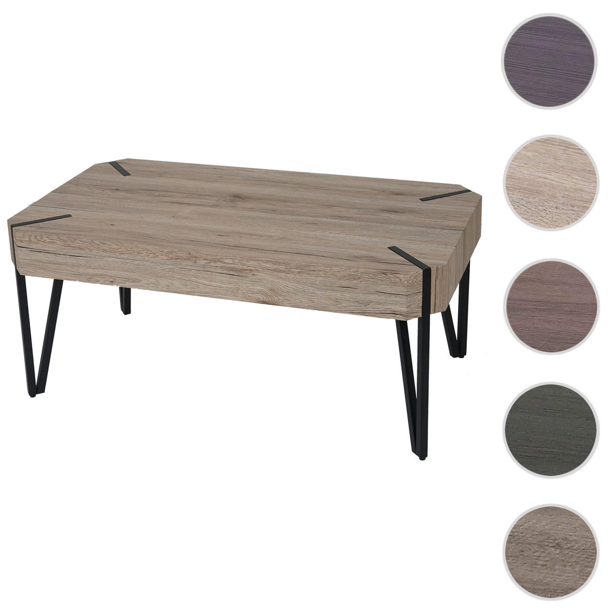 COUCHTISCH rechteck Braun - Braun, Holz (60/110/43cm) - MCW