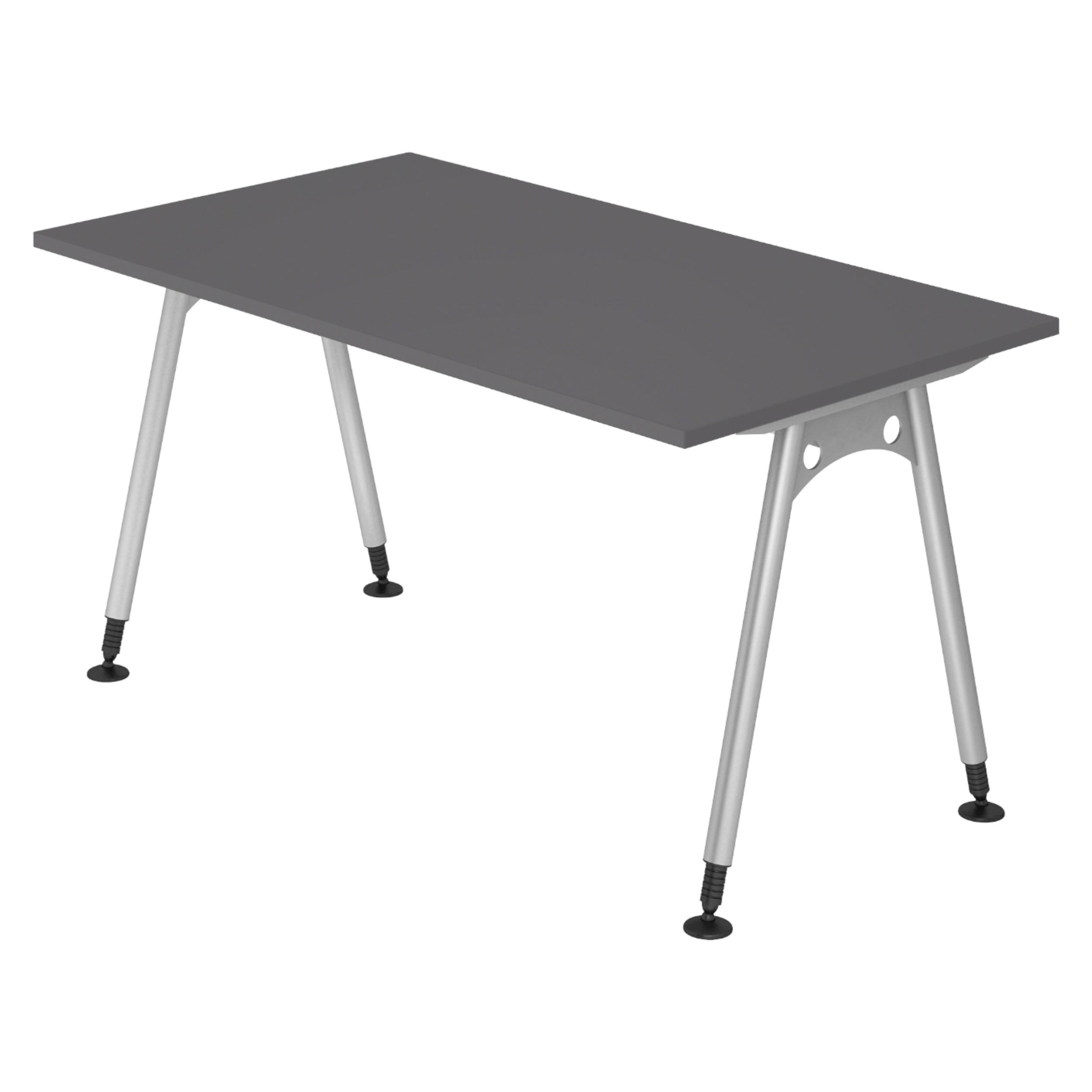 bümö Schreibtisch Graphit 140x74x80 cm