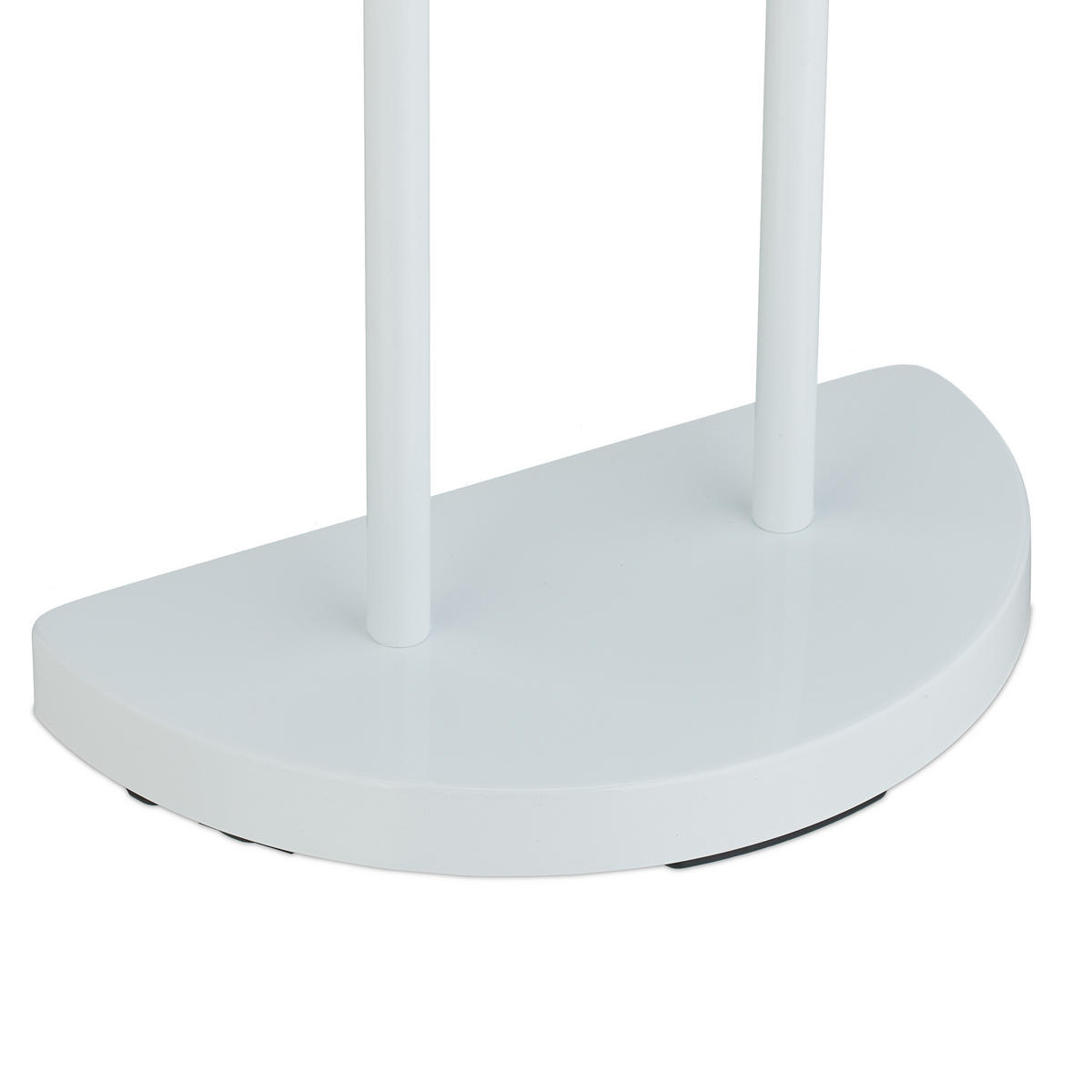 HANDTUCHSTÄNDER - Weiß, Metall (39/83/18cm) - Relaxdays