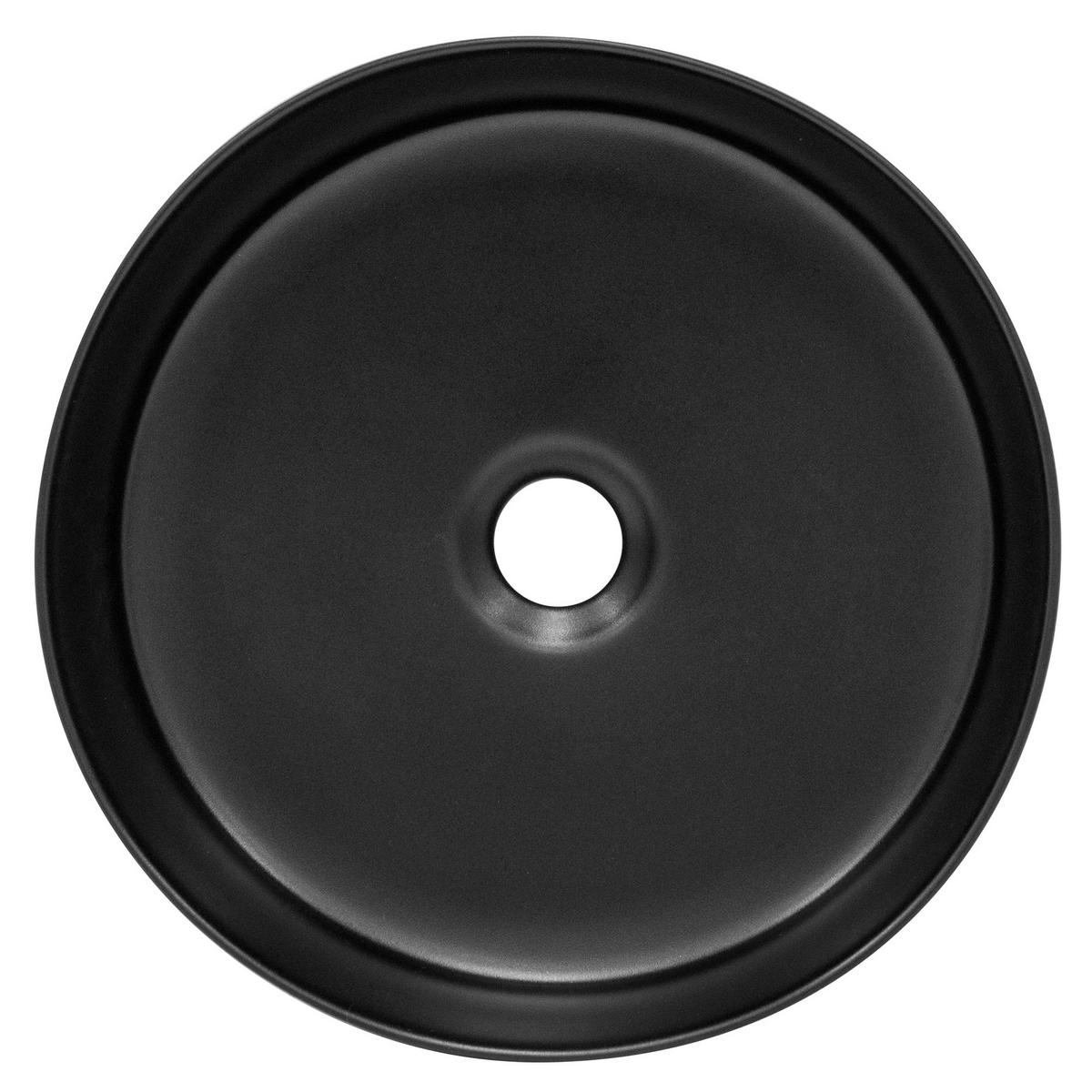 WASCHBECKEN - Weiß, Keramik (35.5/12/35.5cm) - ML-DESIGN
