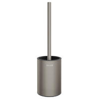 WC-BÜRSTENGARNITUR Wandmontage Edelstahl anthrazit-metallic - Anthrazit, Metall (12/10/36cm) - Delabie