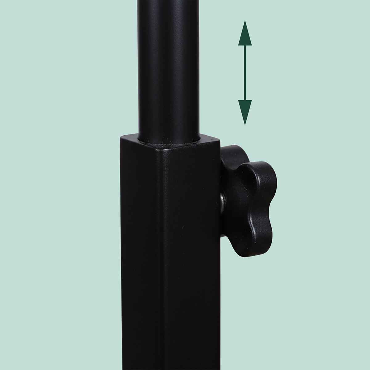 BEISTELLTISCH - Multicolor, Holz/Metall (22/40/82cm) - Relaxdays