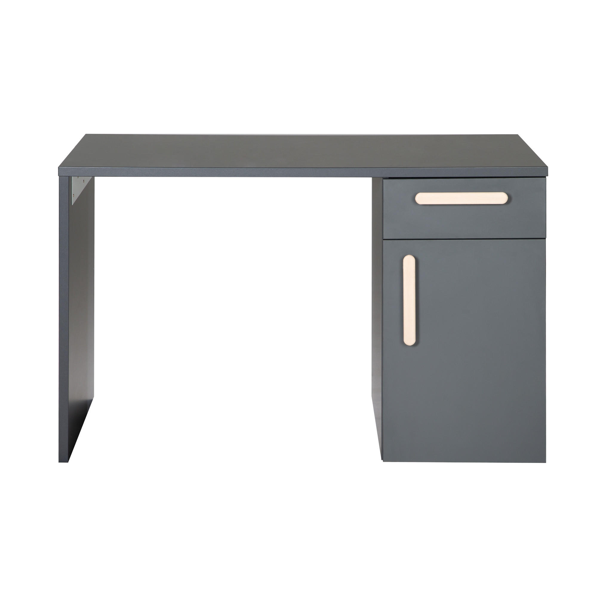 SCHREIBTISCH Jara - Anthrazit, Holzwerkstoff (120/75/60cm) - Roba